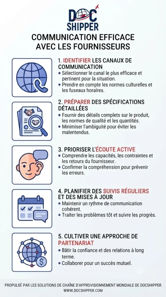 Échantillon et Communication avec ses fournisseurs _ Pourquoi et Comment ?