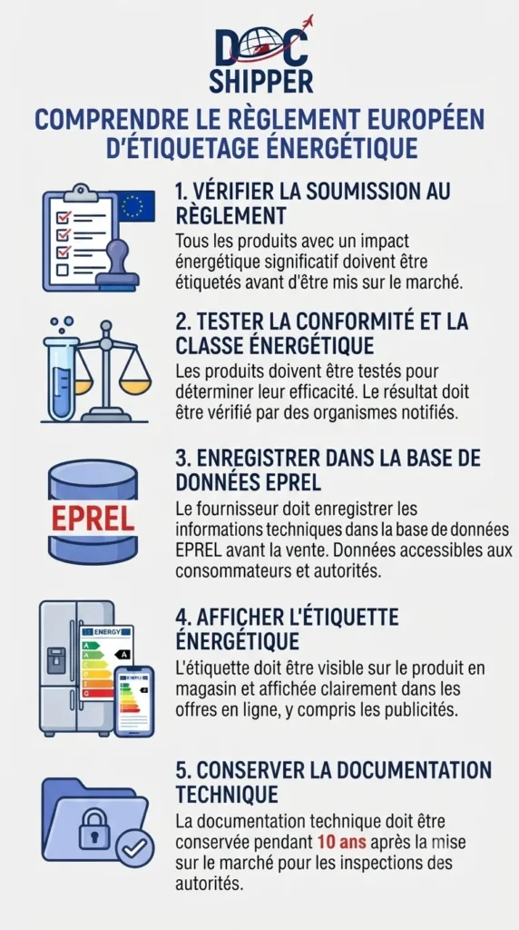 Règlement sur l’étiquetage énergétique en Europe [GUIDE COMPLET]