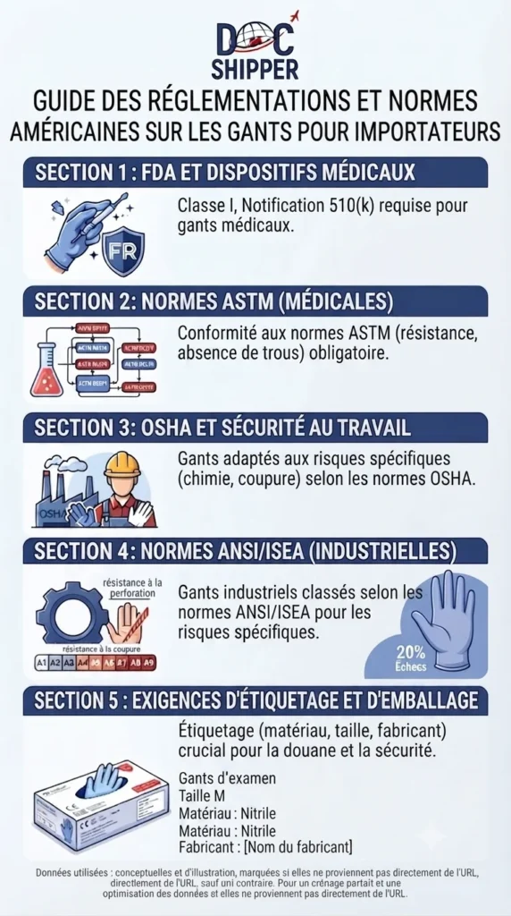 Règlements sur les gants aux Etats-Unis 🇺🇸 [Guide Complet]