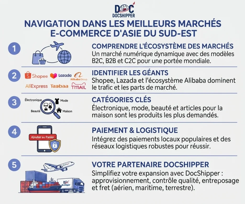 Top Marketplace en Asie du sud-est