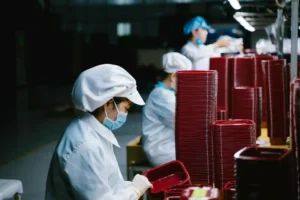 Contrôle de produit en usine