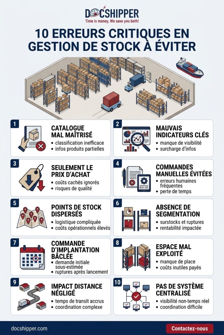 10 erreurs en gestion des stocks à éviter en 2026