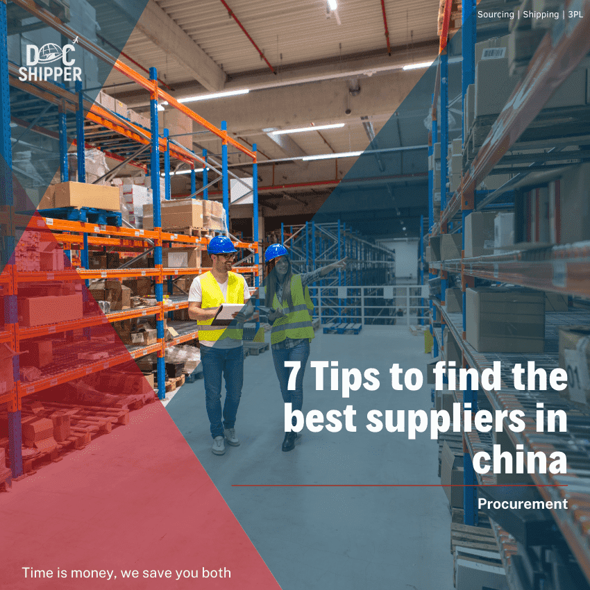 7 Tips to find the best suppliers in china