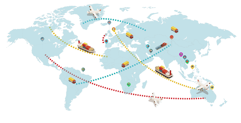 carte docshipper monde