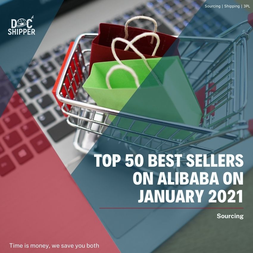 Top 50 best seller Alibaba January 21