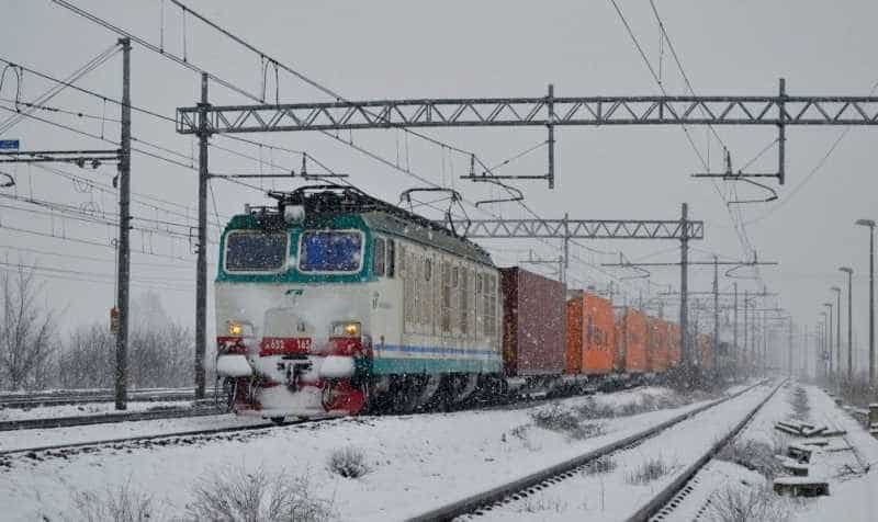 Rail service and logistics networks disrupted by winter weather
