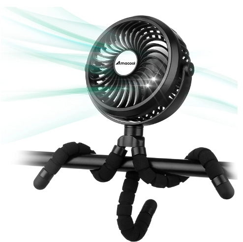 Tripod clipable electric fan - Amacool