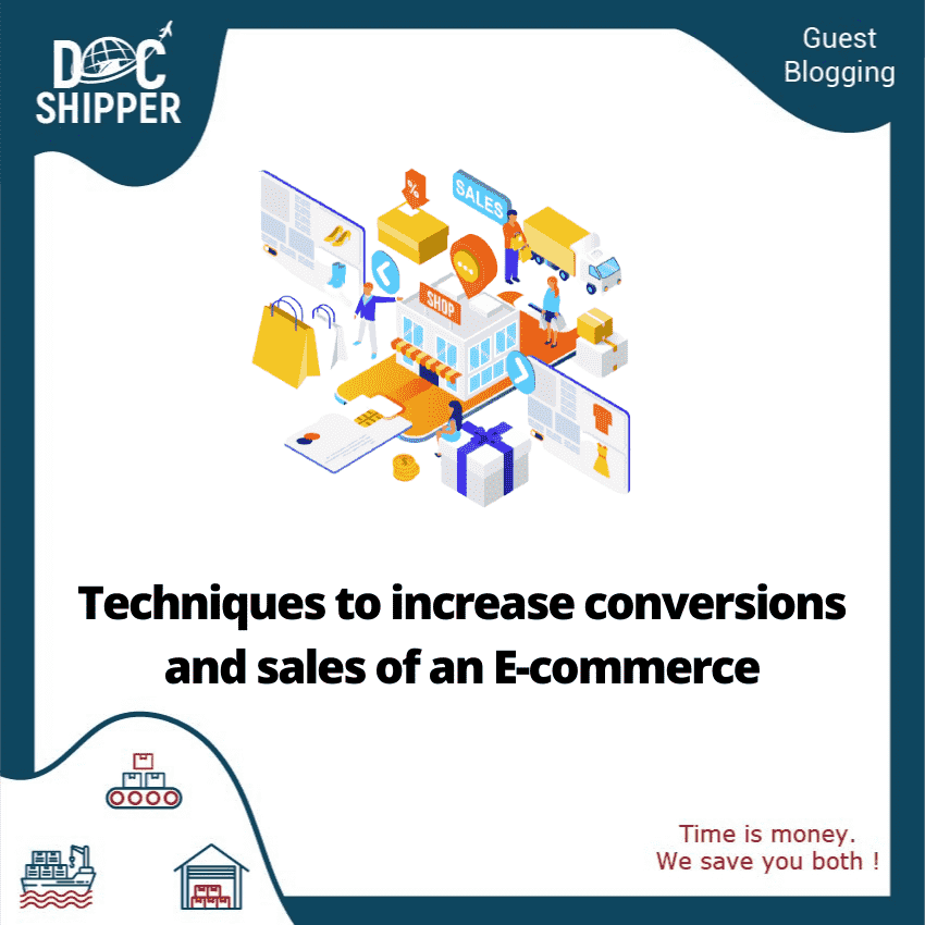 Techniques ton increase conversions in sales of an ecommerce
