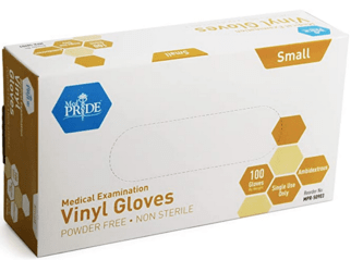 Medpride Medical Vinyl Examination Gloves