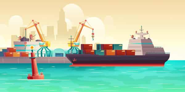 cargo-ship-loading-port-cartoon-illustration