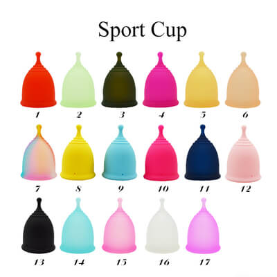Sport Silicone Menstrual Cup