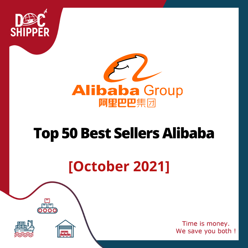 Top best-sellers Alibaba October