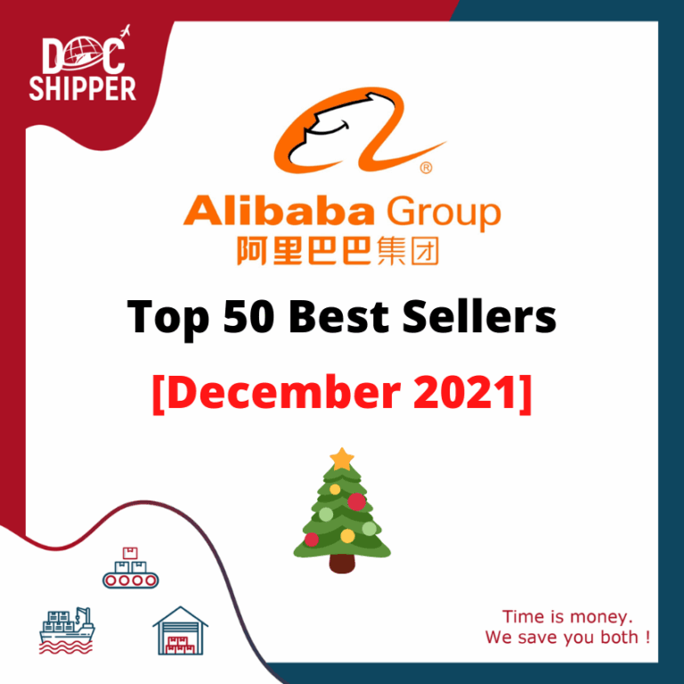 TOP 50 best sellers Alibaba [December 2021] DocShipper