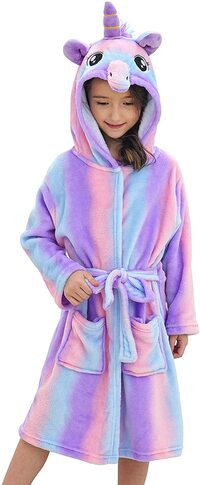 unicorn bathrobe