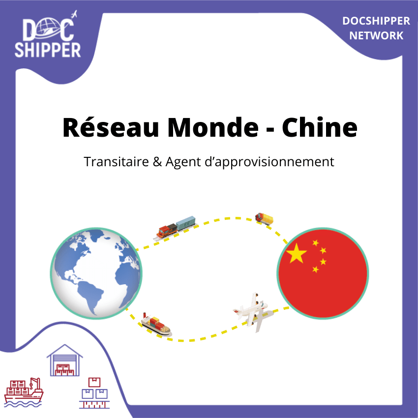 Transitaire & Agent d’approvisionnement en Chine🇨🇳