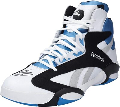 Shaquille O'Neal LA LAKERS Autographed Reebok Blue/White