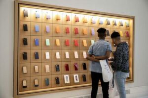 Iphone cases exhibition