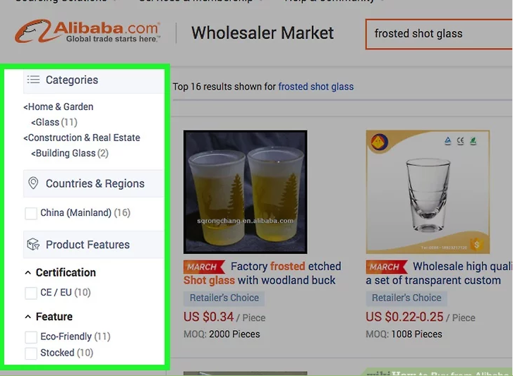 How to buy from Alibaba 