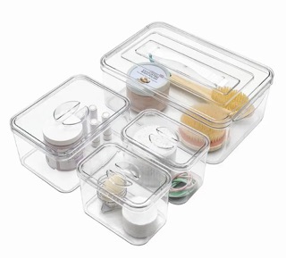 Home Storage Box With Lid And Handle 
