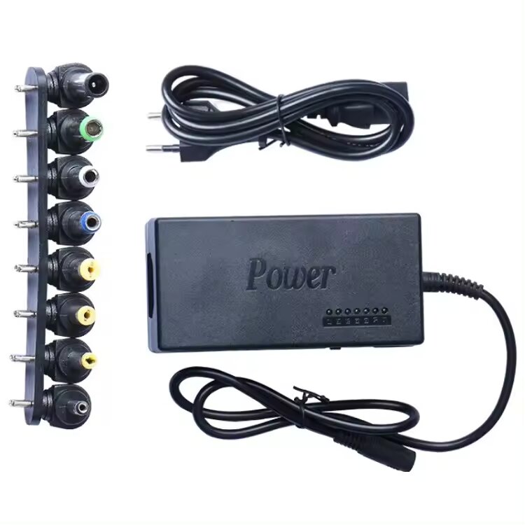 96W Universal AC 12V to 24V Adjustable Power Charger Adapter For Laptop Notebook