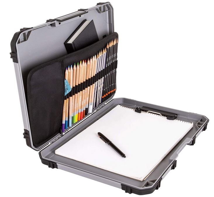 Portable drawing case